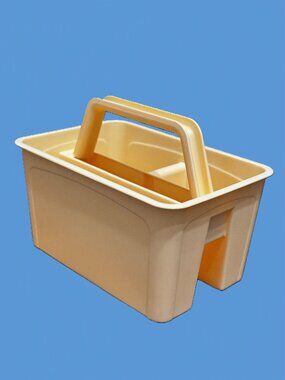 Up and Up™ Mini Caddy Desk Organizer with Top Handle, Pastel Orange